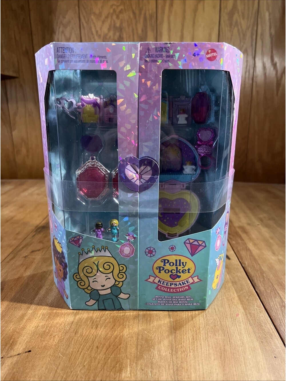 Polly Pocket Collector Compact, Keepsake Collection Royal Ball New